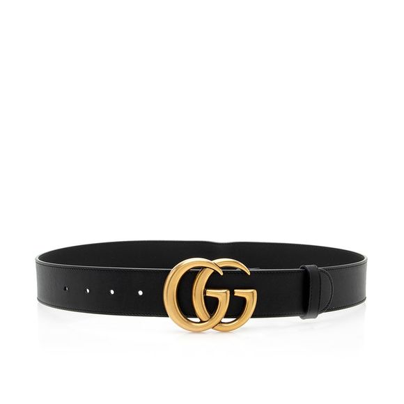 Gucci Leather GG Marmont Belt - Size 34 / 85 - Picture 3 of 3